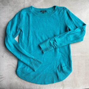 Teal Sweater - Cotton Wool Blend Size XS